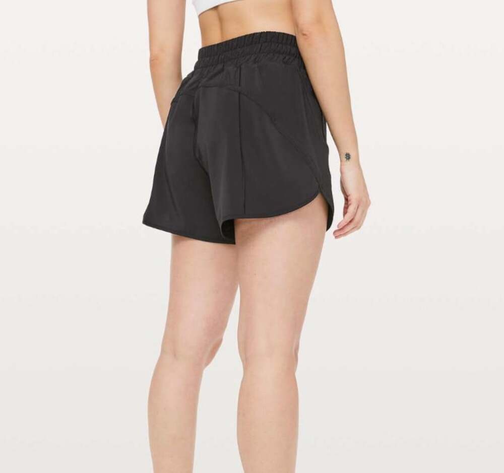 Lululemon Track That Short *5" Black Size 4